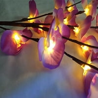 Phalaenopsis Podružnica Simulacija podružnica LED lampica Twig Light Home Window Shop Party Festival