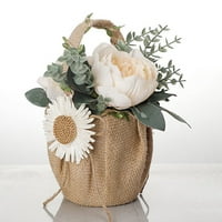 XUNW jastuk ili cvjetna košarica vjenčani poklon za pamćenje vjenčani suvenir poklon