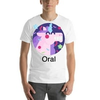 Oralna zabava jednorog kratkorovna pamučna majica s nedefiniranim poklonima