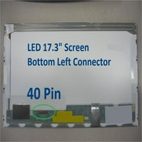 Aspire 7540G ekrana za laptop 17. LED dna lijeva WXGA ++ 1600x900