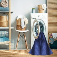 Ahgly Kompanija Mašina za pranje u zatvorenom pravokutniku Tranzicijske kraljevske plave rugine, 8 '10'