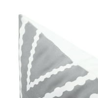 PUDCOCO Kvadratni ukrasni jastučni jastuk kratki plišani jastučni list za jastuk za kauč na razvlačenje, 18x18in