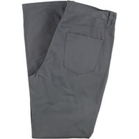 Alfani Muns Solid Casual Chino hlače, crna, 32W 32L