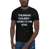 3xl Indijski violinist - muzika na dušu Retro stil kratkih rukava majica s kratkim rukavima po nedefiniranim