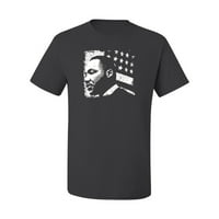 Wild Bobby, Martin Luther King Jr Classic MLK Crna Povijest Zastava, Crni ponos, Muškarci Grafički tee,