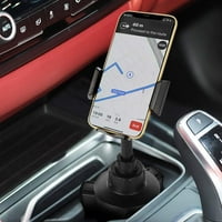 Držač automobila Nositelj telefona s podesivom visinom i bazom guska vrata 360 ° rotirajuća kolijevka