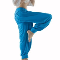 Žene harem aladdin hlače kauzalne vrećice ciganske labave plesne joge genie pantalone