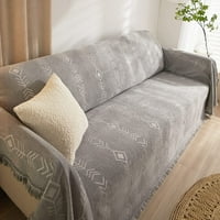 Boho riblje uzorak debeli Chenille Jacquard Couch pokriva pokrivač s više funkcija navlake, univerzalni