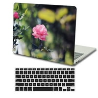 Kaishek zaštitni futrov Kompatibilan - rel. Najnoviji macBook Pro 13 + crni poklopac tipkovnice:
