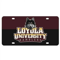 & R uvozi Loyola University Remblers Metal Lictory Plate