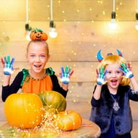 Boje rukavice Načini LED blještavi rukavice Svjetlo za prste rukavice Rave rukavice za Halloween Božić