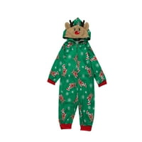 Kiplyki Baby Days Ušteda zimska lagana pidžama Casual New Slatki božićni s kapuljač sa kapuljačom KIDSE