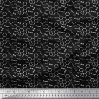 Soimoi Satin Silk tkanina Hemijska formula Obrazovanje Tema Ispiši šivanje tkanine dvorište široko