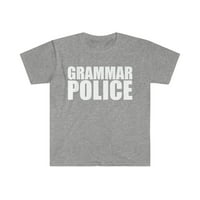 Gramatička policija Unizirana majica S-3XL gramatika nacista Ispravljanje gramatike