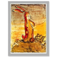 Slikarstvo Knjiga pokriva Williams Velveteen Rabbit Nicholson Artwal Framed Wall Art Print A4