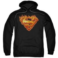 Superman - vrući metal - kapuljač za povlačenje - velika