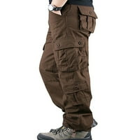 Bomotoo muns dno Solid Color Hlače za crtanje Tergo hlače Leisure Tactical Pant Jogger Army Green 36
