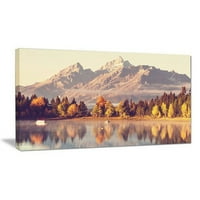 Dizajn umjetnosti 'Grand Teton National Park' Fotografski otisak na zamotanom platnu