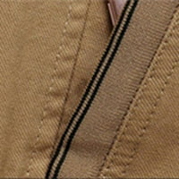 Muška jakna Lagana vjetrobranska jakna vjetrobrana vjetrootporna povremena odjeća sa džepovima, padajuća