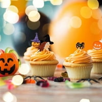 Halloween Ghosts Bats Moon Star Silikonski kalup Epoksidna smola za kolač za kolače Cupcake Fondant