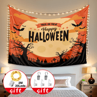 Halloween Dekorativna tapiserija, čudovište tapiserija, za kućni dekor dnevni boravak College Dorm spavaća