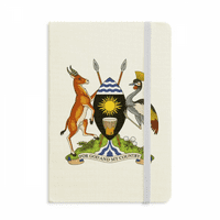 Uganda Afrika Nacionalni emblem bilježnica Službeni tkanini Tvrdo pokriće klasični dnevnik časopisa