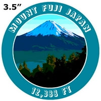 Mount Fuji 12.388FT - 3.5 - Automobilski kamioni grafički branik grafika vinilnih naljepnica - ekstremni