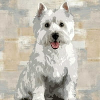 Zapadni Highland White Terrier Poster Print Keri Rodgers KG114645
