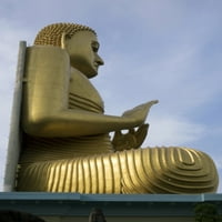 Buddha statue Muzej zlatnog hrama u Dambulla, Central Province, Šri Lanka Poster Print
