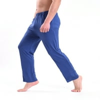 Mens Comfy dres meke pajama pantalone Atletic dugački John Lounge Sleep Hlače Velike i visoke opuštene