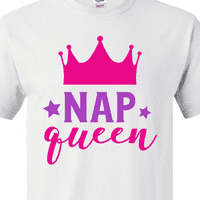 Inktastična kraljica, princeza, kruna, zvijezde, spavanje, majica za spavanje