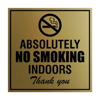 Kvadrat apsolutno nijedan u zatvorenom pušenjem Zahvaljujući znak - srednje
