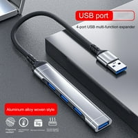 Sunjoy Tech Expansion Priključak za prijenos velike brzine prijenosni 4-port USB3. Rasprodaja za prenosnog računala Cjelkl Cub Computer Pribor