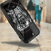V Hybrid Kickstand Holster Telefon Telefon kompatibilan sa Samsung Galaxy S Fe - Gorilla Biker