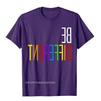 Jhpkjlgbt gay ponos lezbijska majica vrhovi majice Dizajnerska premija pamučna grupa za slobodno vrijeme
