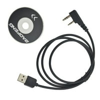 -5R DMR Digital Walkie Talkie USB programski kabel za Baofeng sa CD pogonilom