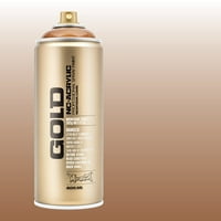 Montana Cans Cans Gold Spray Boja, 400ml, prozirna, Hazlenut