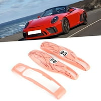 Ključna ključa automobila, Porsche Pink svinjski ključ kućište Daljinski ključ FOB Poklopac ružičaste