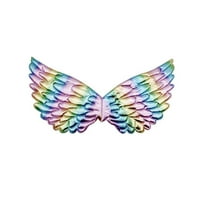 SprifAllBaby Girls Anđeoski krila, krilo u obliku anđela u leptiru, vilično štapom, tutu suknja, kruna