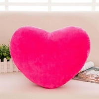 Tiitstoy jastuk za srce, jastuk u obliku srca u obliku slova Slatka krznena soba ukrasni jastuk za bacanje,