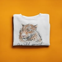 Leopard Wild Duhovo slogan dukserice Muškarci -Mage by Shutterstock, muški 5x-veliki