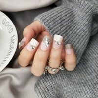 Naljepnice za nokte naljepnice Vodootporne odvojive alati za manikuru Art Ručno ukrasi Profesionalni lažni nokti savjeti dama