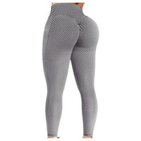 Ženski sportovi tekući yoga hlače plus veličina joge hlače za žene džepovi zvona joge hlače obrezane
