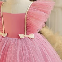 Oalirro Baby Girls Wedding Cvjetni devojka Pageant haljina Party Suknja za posebnu priliku, 6m-4T