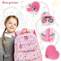 Lagani ruksak za školu Osnovne školske torbe Dječji ruksak Dječji ruksak za djevojke Dječji dječaci,