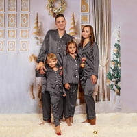 Coopserbil sretan božićni pidžami Porodični pidžami festivne faves ženski organski pamuk podudaranje