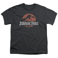 Jurassic Park - Faded Logo - Majica kratkih rukava za mlade - srednja
