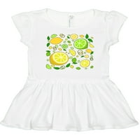 Inktastični parceli limuna i limena - Citrus zabavna poklon Djevojka za mališana