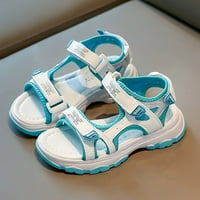 Dječja obuća Platform sandale Boja podudarajuća mekane jedine sportske sanduke za sportske sandale Ljetne