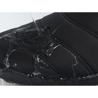 Daeful Womens čizme za plišane obloge zimske tople cipele okrugli nožni gležanj boot na otvorenom bez
